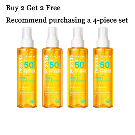 100ML Spf50 Sunscreen Spray Non-stciky Protect Skin Moisturizing Enhance Smoothness Refreshing Prevent Sunburn Sunscreen Spray