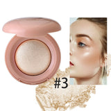3D Face Highlighter Powder Instant Silky Baked Shimmer Illuminator Makeup Natural Glossy Brighten Contouring Glitter High Gloss