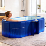 1PC  Insulated Ice Bath , Cold Plunge Tub, No Inflation Install Needed, Shower-Compatible for Indoor & Outdoor Use