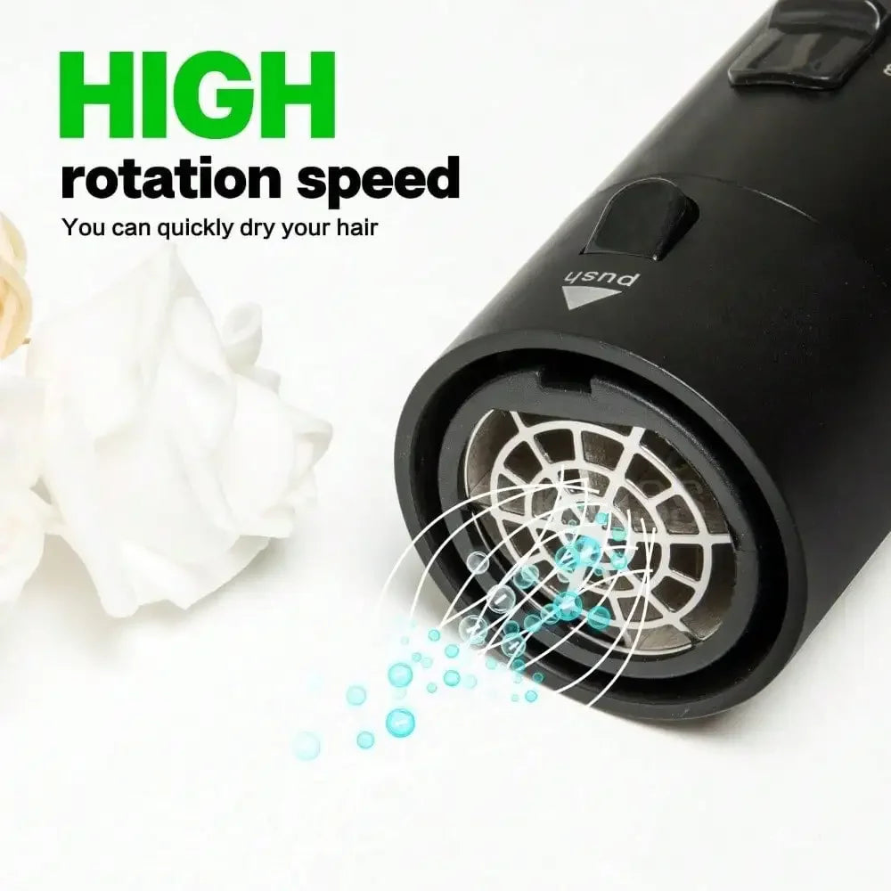 A New Generation Of Upgraded Version Of Strong Suction Five-In-One Hot Air Comb, Multi-Functional Head Changer, Hair Dryer, Straight Curling Iron, Hair Dryer