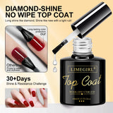 LIMEGIRL 3pcs/Kit Nail Art Soaking Base Coat Clear Coat Nail Polish with Cuticle Nail Care Softener UV Gel Multipurpose Nail Kit