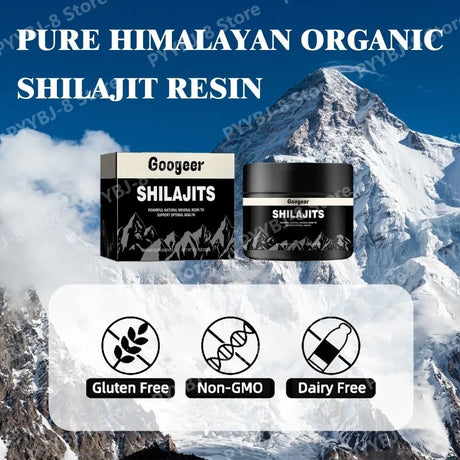 Shilajit Paste 100g Natural Mineral Resin Dietary Supplement Provide Wellness Nutrient Support for Men and Women Body Care