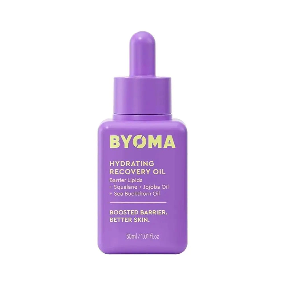 BYOMA Phyto-Mucin Glow Serum Luxury Facial Oil Deeply Hydrates And Repairs The Skin Barrier Tri-Ceramide Complex Peptides