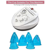 2pcs180/150ml Breast Enlargement Cupping Hip Lifting Buttock Vacuum Pump Suction Replacement Enhancer Massage Cup with Hose Set