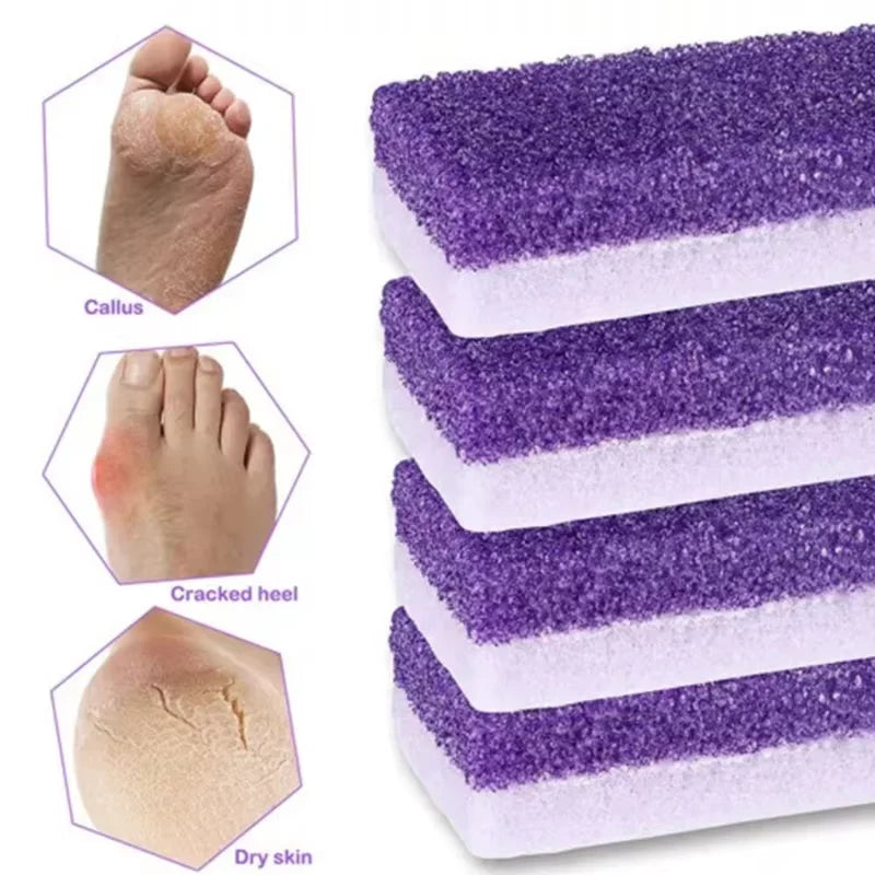 1/10Pcs Foot Care Pedicure Tools Callus Remover Foot Pumice Stone Used to Remove Calluses and Dead Skin from the Feet and Heels