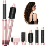 Hot Sale 5-in-1 Hot Air Comb Curling iron Multifunctional curling iron Household hair dryer Hair straightener Comb Hair dryer