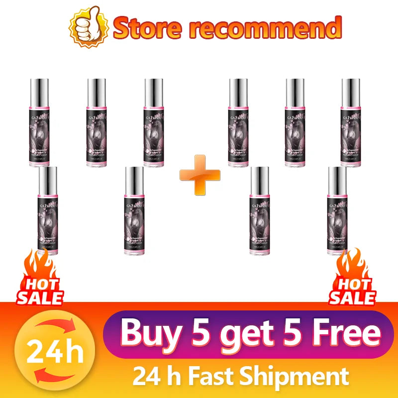 Pheromone Infused Perfume for Women, Natural Formula to Amplify Your Allure, Long Lasting Primal Attraction Scent for Dates