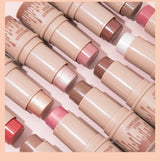 Makeup Face Brown Bronzer Contour Stick Contouring Bronzer Stick Highlighter Brightening Blusher Stick Rouge Cream Concealer Pen