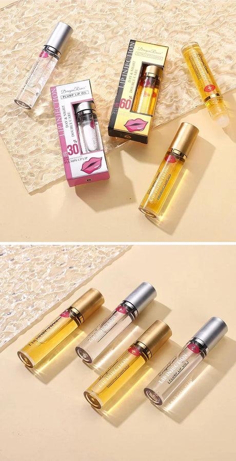 Instant Volumising Lip Plumper Oil Enhancer Lip Gloss Plumping Serum Moisturizing Anti-Wrinkle Lipstick Sexy Lip Care Makeup