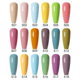 Clou Beaute Gel Nail Polish Neon Brown Royal Blue Red Green Pastal Nude Nail Art Varnishes Gel Lacquer HEMA/TPO FREE UV Gel Nail