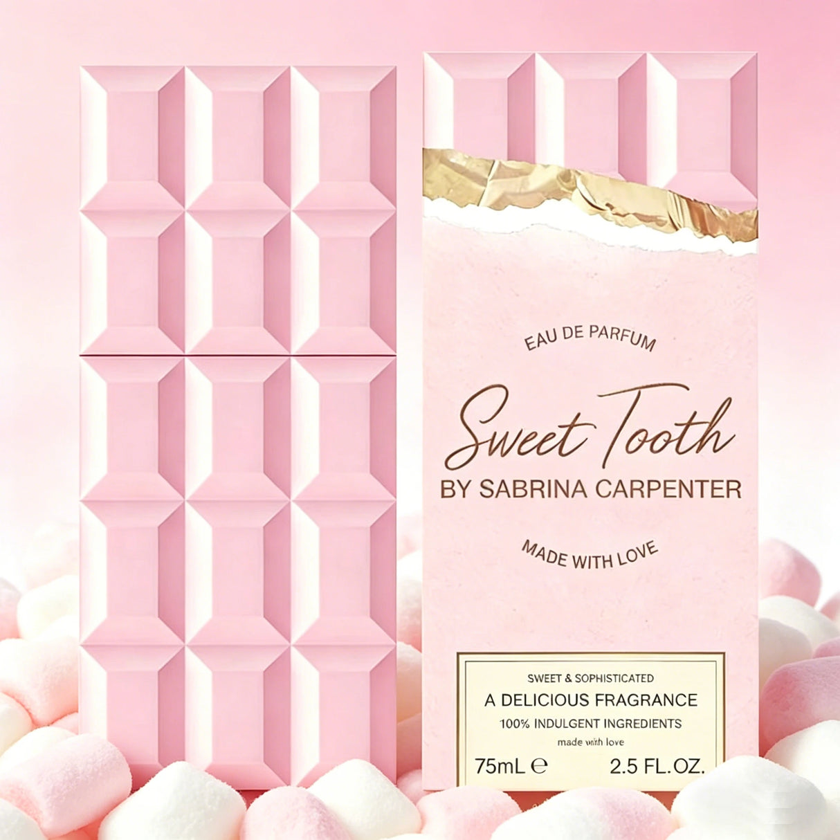 Sweet Tooth Sabrina Carpenter Eau de Parfum for Women Floral Fruity Gourmand Fragrance Women's Perfume Gift Idea 2.5 Oz