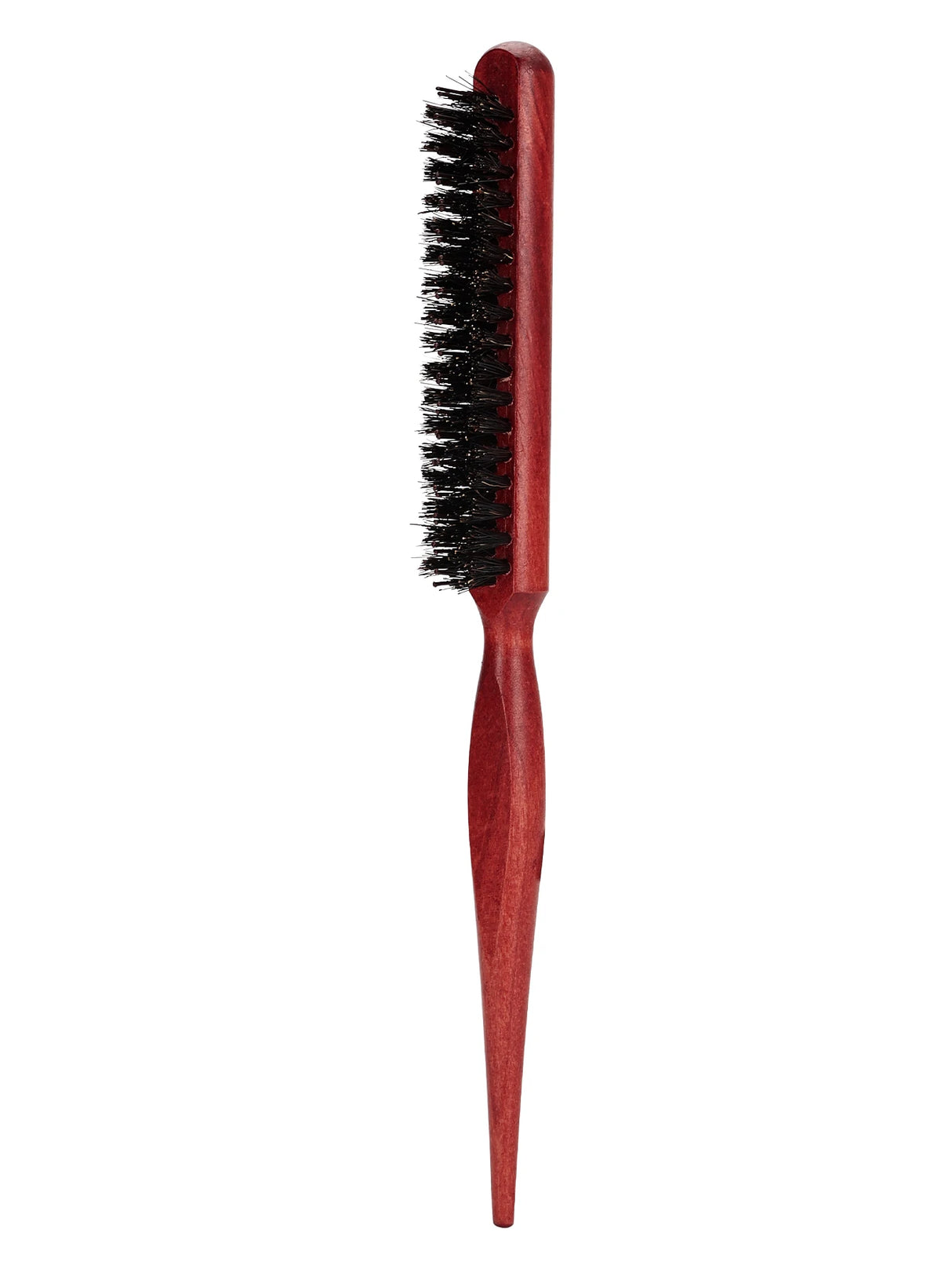 Hair Styling Comb & Brush Set, Boar Bristle Teasing Brushes & Tail Combs, Edge Control Styling Tools，Nylon Bristles, ABS Handle