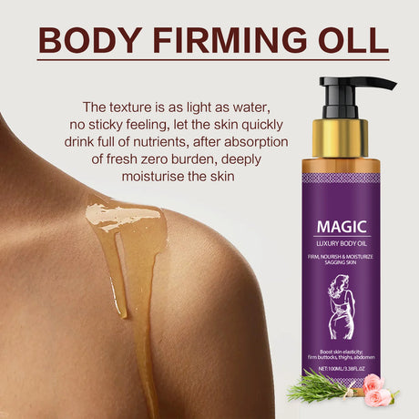 Tightening Body Oil Lightening Improve Dry Brightening  Nourishing Lifting Firming Smooth Anti Cellulite Skin Care Massage Care