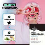 200/400pcs Black Acne Patch Facial Skin Care Fade Blemishes Pimple Marks Closed Acne Blemishes Cover Acne Pimple Repair Patch