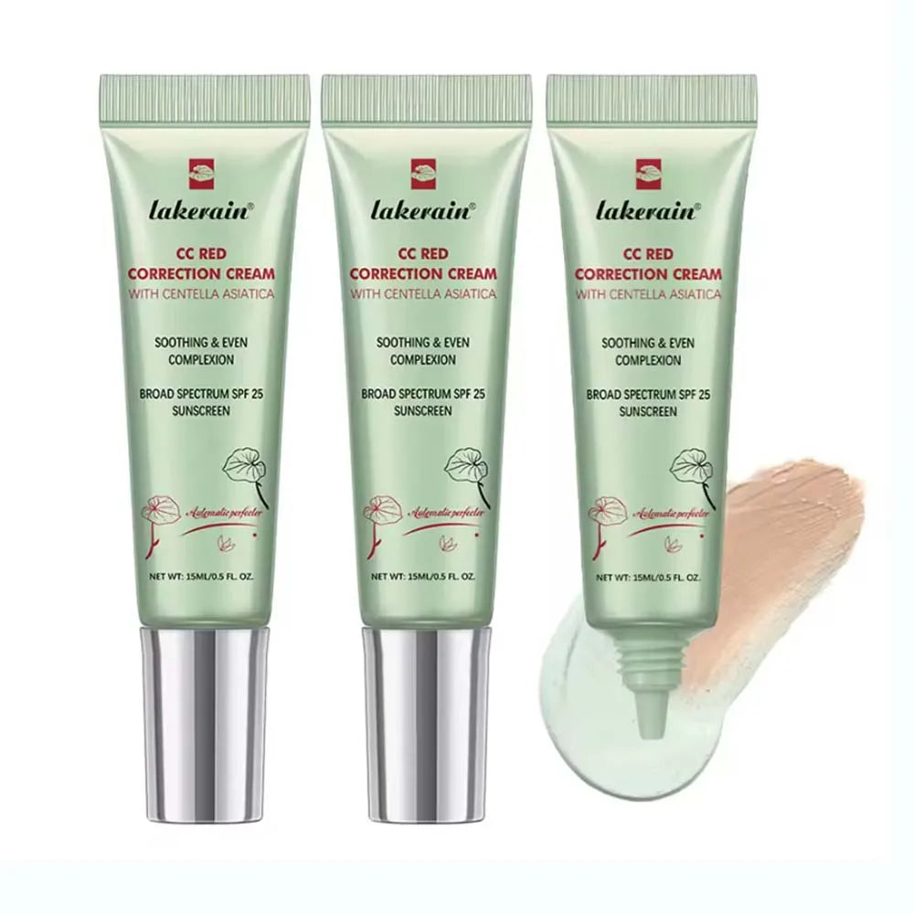 CC Cream Color Changing Liquid Foundation Centella Korean High Coverage Foundation Foundation Cream for Face Base Makeup