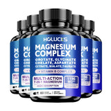 Magnesium Complex Capsules, Support Energy, Bone Strength, Restful Deep Sleep, Brain Health & Anxiety Relief