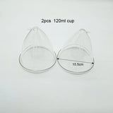 Electric Chest Massage Machine Vacuum Suction Breast Enlargement Device Buttock Firm Lifting Cupping Butt Enhancer Pump Cup