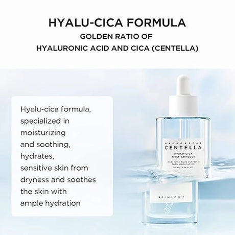 Centella Ampoule Essence Facial Moisturizing Brightening Acne Skin Care Korean Skincare