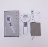 NEW Professional Dermatoscope Skin Medical Magnifier Detection Woods Lamp UVA Lamp For Vitiligo Detection