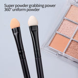 6/10/15PCS Super Soft Sponge Eyeshadow Brush Set, Double-Sided Blending Brush, Applicator Brush, Multi-Purpose Beauty Tool
