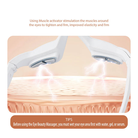Eye Massager 3D Eyes Relax Massager Fatigue Relief Lighten Dark Circles Beauty Eye Care