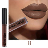 1PC 12-color Matte Lip Gloss, Velvet Sexy Liquid Lipstick, Long-lasting, Waterproof, Lip Makeup