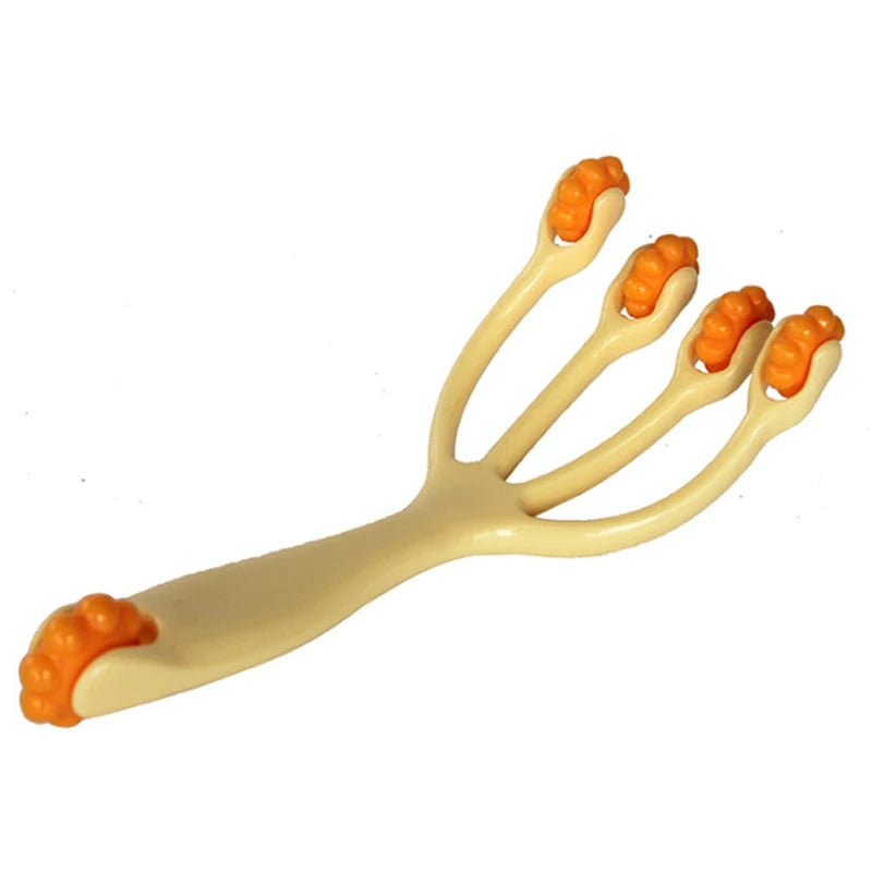 1PCS Five Wheel Ball Point Rolling Manual Massage For Waist Back Neck And Leg Head Massage And Slimming Spa To Release Fascia