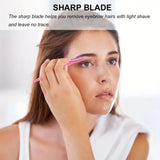 3/30/40Pcs Body Hair Removal Shaver Blades Eyebrows Shaping Knife Eyebrow Trimmer Makeup Beauty Tools Safe Eye Brow Razor Face