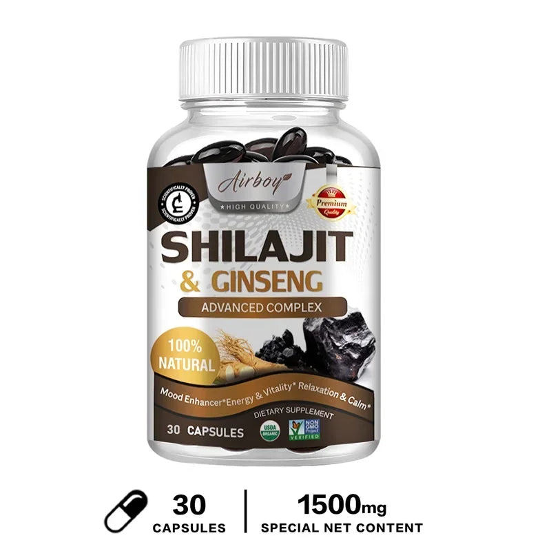 Shilajit - Natural Energizer To Rejuvenate The Body, Improve Mental Clarity and Boost The Immune System