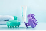 Silicone Scalp Massage Comb - Soft PE Bristles Shampoo Brush for Deep Cleansing, Home SPA & Bath Brush