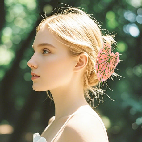 2025 NEW Original Plant Series Leaves Hair Claw Acetate Claw Clips Summer Trendy Hair Clips INS Hair Accessories for Women Girls