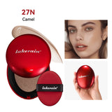 Dewy Glow Cream Cushion Foundation Hydrating 24H Long Lasting Moisturizer Natural Light Coverage Radiant Skin Finish Daily Portable Face Makeup Cosmetic
