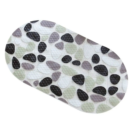 Soft Cartoon PVC Kids Anti Slip Bath Mat Non Skid Safety With Sucker Shower Mat Massage Bathtub Mats Pad