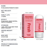 PH Balanced Probiotic Wash Odor Control, PH Balance, Dryness & Support for Intimate Areas Probiotics & Lactic Acid, 100ml