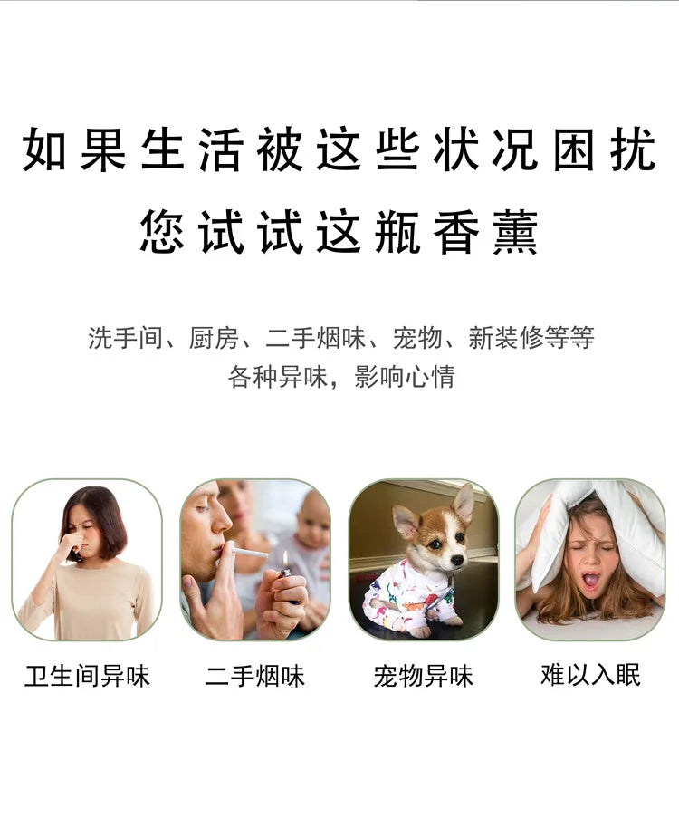 Hotel home and commercial 500ml aromatherapy essential oil; flameless aromatherapy refill; hotel reed diffuser for home and indo