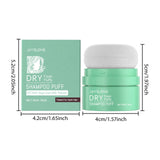 Matte Dry Shampoo Puff Instant Oil Control Lift Root Fluffy Hair Refresh Scalp Portable Matte Finish Hair Care Dry Hair Powder