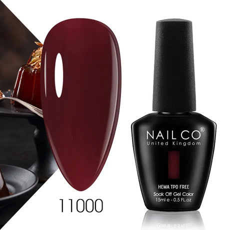 NAILCO 15ml HEMA FREE TPO FREE Top Base Coat Nail Gel Polish Supplies Vernis Semi Permanent Nail Art Manicure Gel Ongle UV Nails