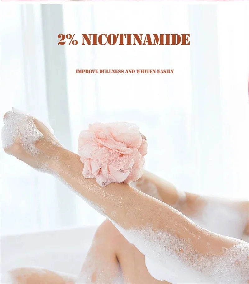Body Whitening Soap Deep Skin Bleaching Brighten Body Scrub Knees Intimate Parts Armpits White Nourishing Care Soap