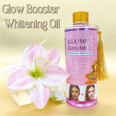 Super Moisturizing Body Care Oil Correcting Meridian Spa Relaxation Oil Arbutin Hydrates Skin With Turmeric Retinol Massage Oil