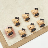 20Pcs Lovely Hello Kitty Cartoon Nail Accessories for Summer Fun Nail Charms Designed for Beautiful Girls