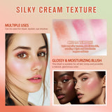 Temperature Change 3-in-1 Cheek Lip Tinted pixiBlush Stick Temperature Change Blush Makeup Products Cosmetic Palette Stick Face