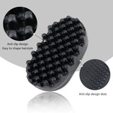 Hot Sale Portable Silicone Hair Brush Washable Durable Rubber Curly Brush Hair Beauty Dirty Braided Curly Hair Men Cleaning Tool
