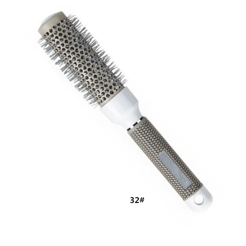 6 Size Hair Brush Nano Hairbrush Thermal  Round Barrel Comb Hairdressing Hair Salon Styling Drying Curling Blow Dry Hair Brush