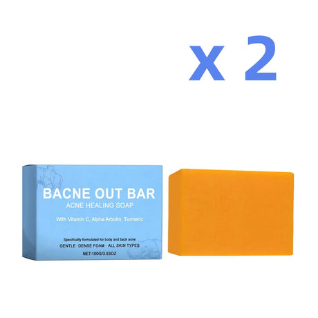Turmeric Body Cleansing Soap Keep Brightening Improve Odor Deeply Nourish Reduce Dark Acne Removal Care Soaps For Women Man 100g