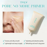 Pore No More Primer Moisturizing Long-Lasting Oil Control Matte Finish Primer Water & Sweat Resistant Base Makeup