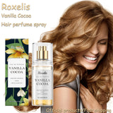 Roxelis Vanilla Cocoa Hair Care Perfume Spray Body Fragrance Fresh Scent Added to Hair