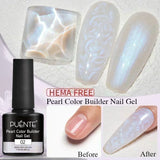 PUENTE 7.5ML Nude Shade Moonlight Cat Magnetic Gel Nail Polish Ultra-Bright Cat Eye Soak Off UV Semi-Permanent Varnish Manicure