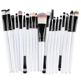 20Pcs Makeup Brush Set Beauty Makeup Concealer Brush Blush Loose Powder Brush  Highlighter Foundation Eye Shadow Brush Tools