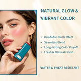 Lip & Cheek Color Balm SPF 50 Mineral Broad Spectrum Sun Protection Water Sweat Resistant Hydrating Long Lasting Buildable Blush