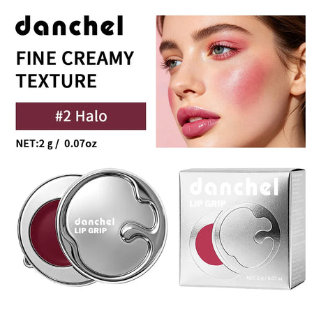 Lip & Cheek Dual-use Balm Brighten Nourishing Formula Smooth Fresh Texture Long-lasting Hydration Magnetic Case Design 2in1 Balm